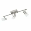 Spot Eglo ORVIETO 1 LED Nickel mat, 3 lumières