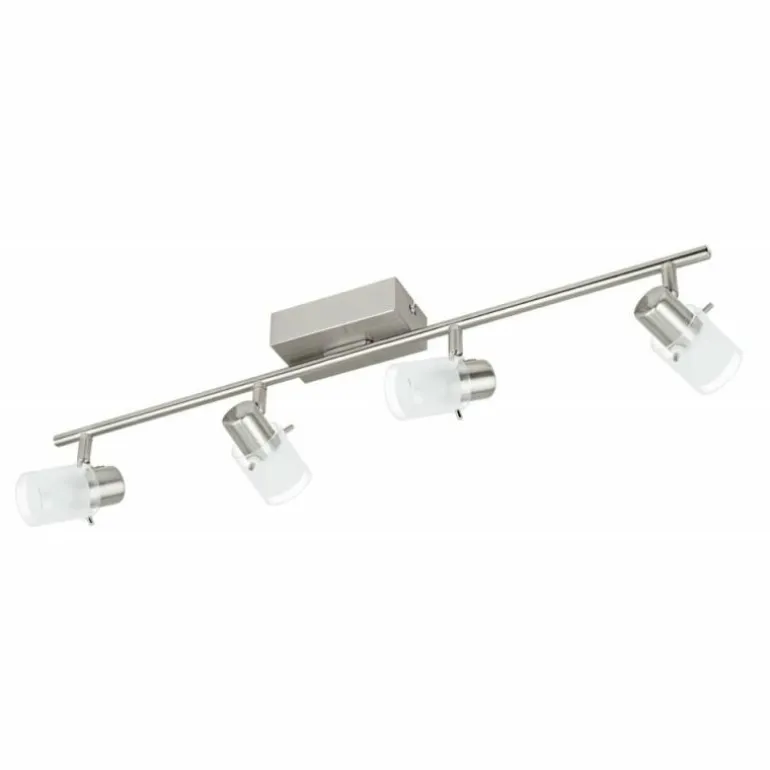 Spot Eglo ORVIETO 1 LED Nickel mat, 4 lumières