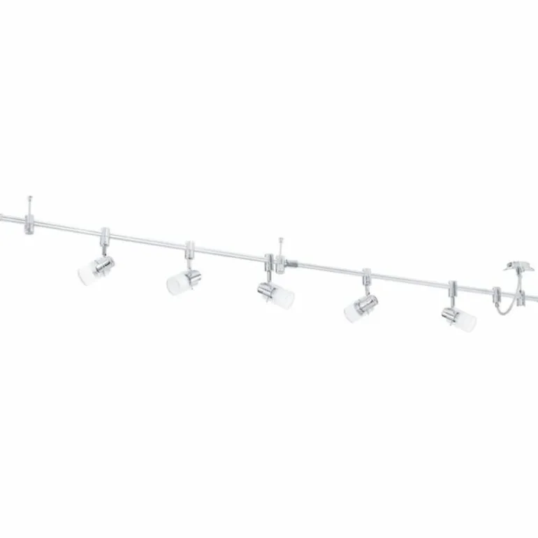 Spot Eglo VILANOVA Aluminium, 5 lumières