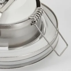 Spot encastrable Percoq LED Nickel mat, 1 lumière