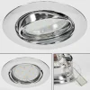 Spot encastrable Vibersviller LED Chrome, 1 lumière