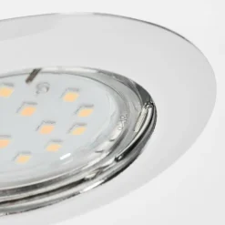 Spot encastrable Vibersviller LED Chrome, 1 lumière