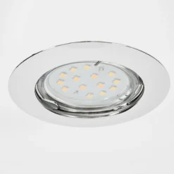 Spot encastrable Vibersviller LED Chrome, 1 lumière