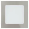 Spot encastrable Eglo FUEVA 1 LED Nickel mat, 1 lumière