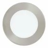 Spot encastrable Eglo FUEVA LED Nickel mat, 1 lumière