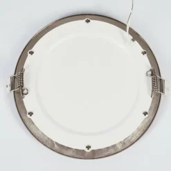 Spot encastrable Finsrud LED Nickel mat, 1 lumière