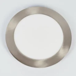 Spot encastrable Finsrud LED Nickel mat, 1 lumière