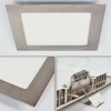 Spot encastrable Finsrud LED Nickel mat, 1 lumière