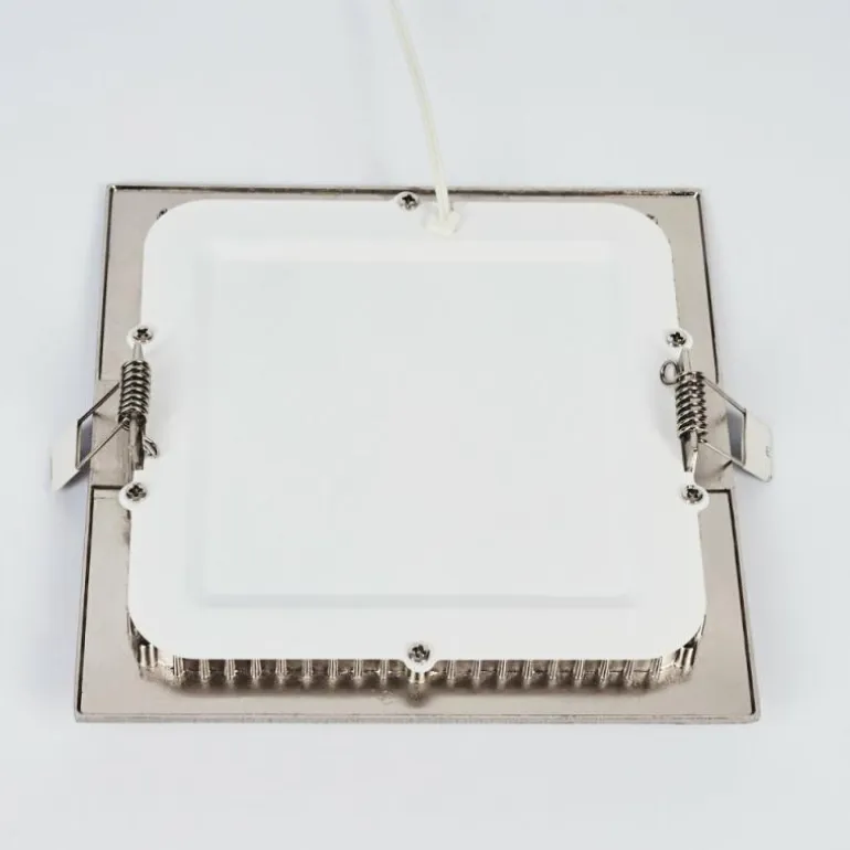 Spot encastrable Finsrud LED Nickel mat, 1 lumière