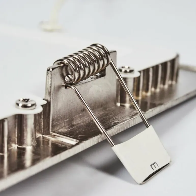 Spot encastrable Finsrud LED Nickel mat, 1 lumière