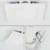 Spot encastrable Finsrud LED Blanc, 1 lumière