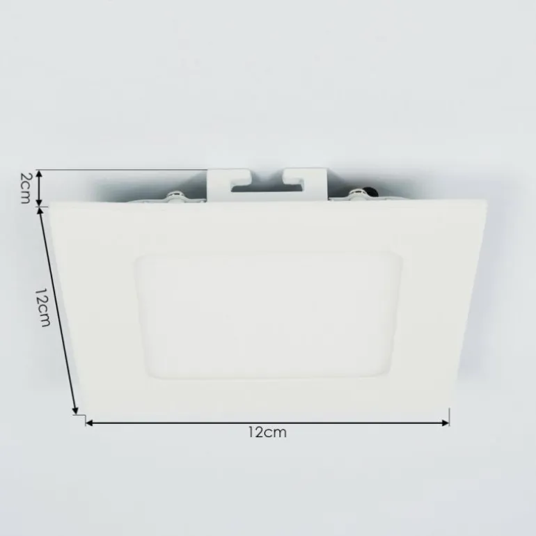 Spot encastrable Finsrud LED Blanc, 1 lumière