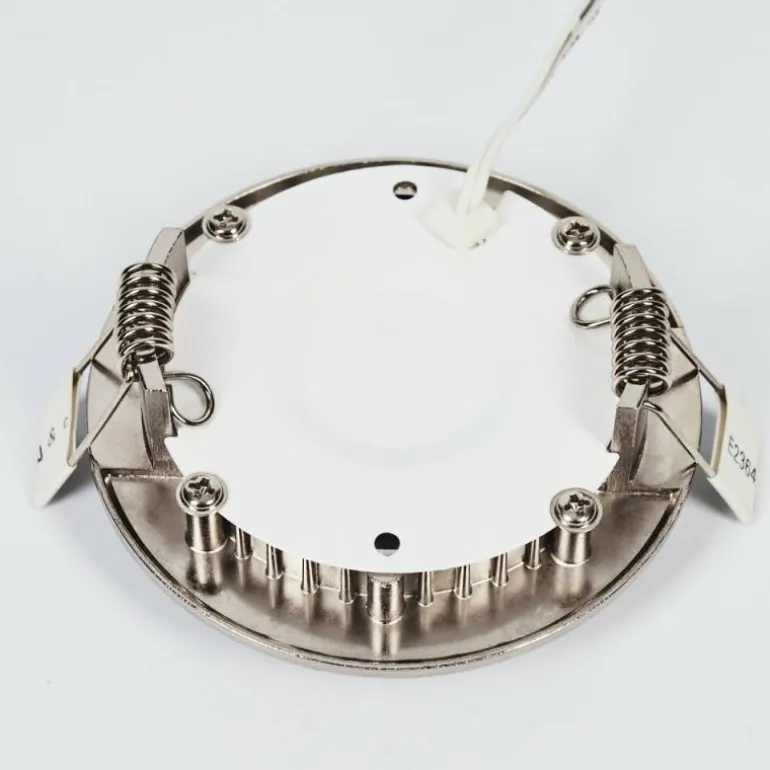 Spot encastrable Finsrud LED Nickel mat, 1 lumière