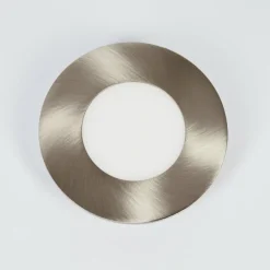 Spot encastrable Finsrud LED Nickel mat, 1 lumière