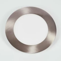 Spot encastrable Finsrud LED Nickel mat, 1 lumière