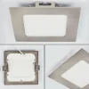 Spot encastrable Finsrud LED Nickel mat, 1 lumière