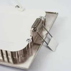 Spot encastrable Finsrud LED Nickel mat, 1 lumière