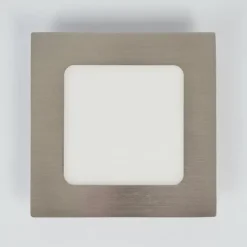 Spot encastrable Finsrud LED Nickel mat, 1 lumière