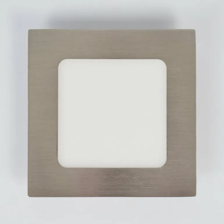 Spot encastrable Finsrud LED Nickel mat, 1 lumière