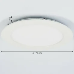 Spot encastrable Finsrud LED Blanc, 1 lumière