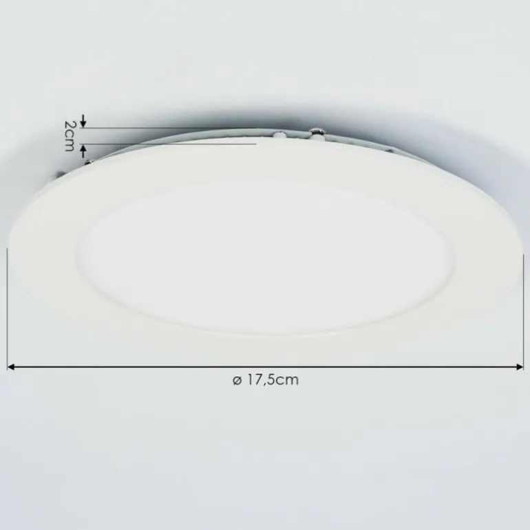 Spot encastrable Finsrud LED Blanc, 1 lumière