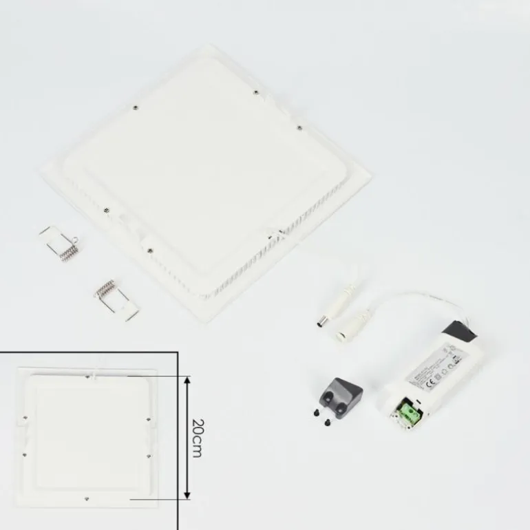 Spot encastrable Finsrud LED Blanc, 1 lumière