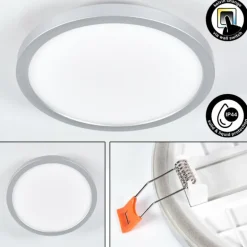 Spot encastrable Pawcatuck LED Chrome, Blanc, 1 lumière
