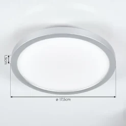 Spot encastrable Pawcatuck LED Chrome, Blanc, 1 lumière