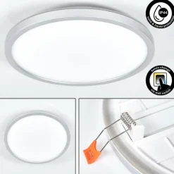 Spot encastrable Pawcatuck LED Chrome, Blanc, 1 lumière