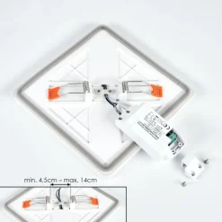 Spot encastrable Pawcatuck LED Blanc, 1 lumière