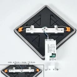 Spot encastrable Pawcatuck LED Blanc, 1 lumière