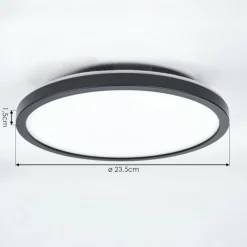 Spot encastrable Pawcatuck LED Noir, Blanc, 1 lumière