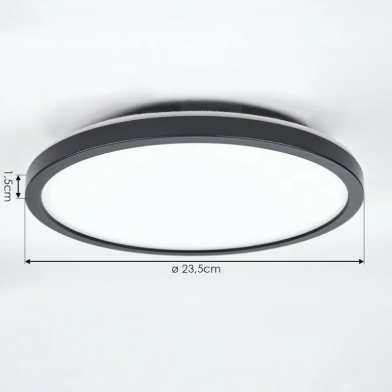 Spot encastrable Pawcatuck LED Noir, Blanc, 1 lumière