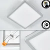 Spot encastrable Pawcatuck LED Chrome, Blanc, 1 lumière