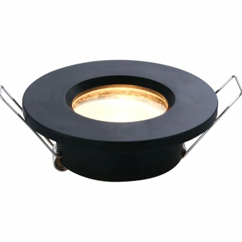 Spot encastrable Steinhauer Pélite Noir, 1 lumière