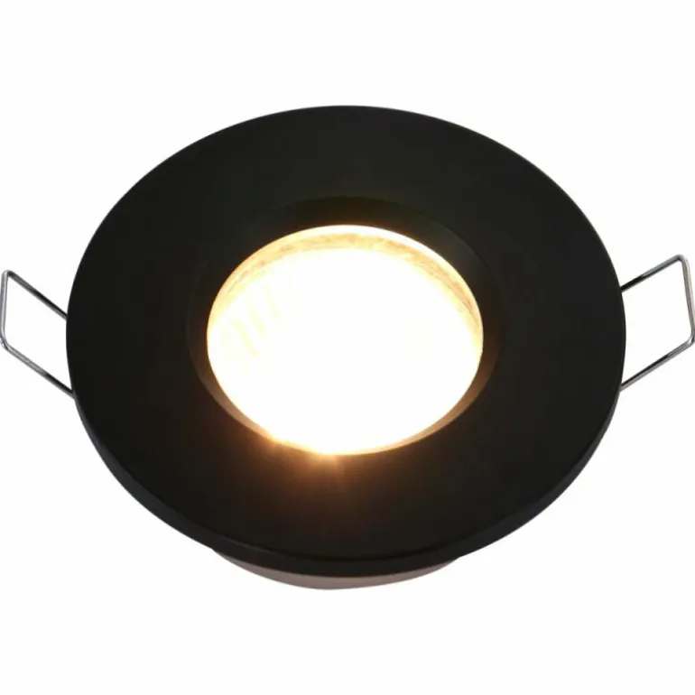 Spot encastrable Steinhauer Pélite Noir, 1 lumière