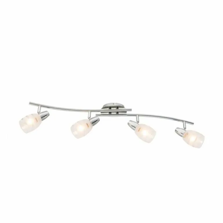 Spot Globo Chrome, 4 lumières