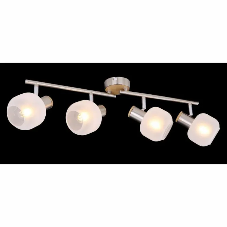 Spot Globo KABU Blanc, 4 lumières