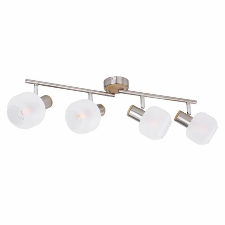 Spot Globo KABU Blanc, 4 lumières
