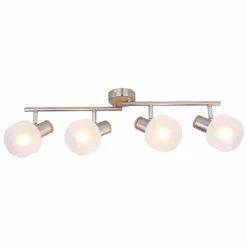 Spot Globo KABU Blanc, 4 lumières