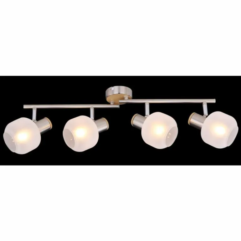 Spot Globo KABU Blanc, 4 lumières