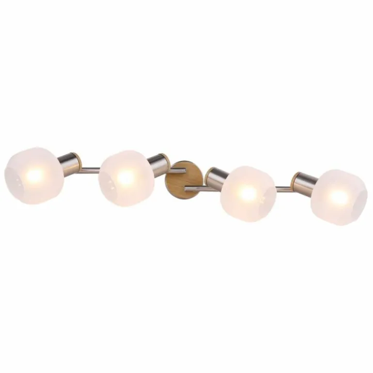 Spot Globo KABU Blanc, 4 lumières