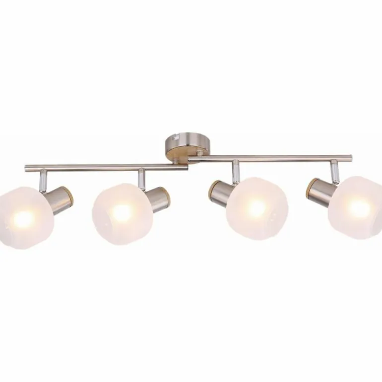 Spot Globo KABU Blanc, 4 lumières