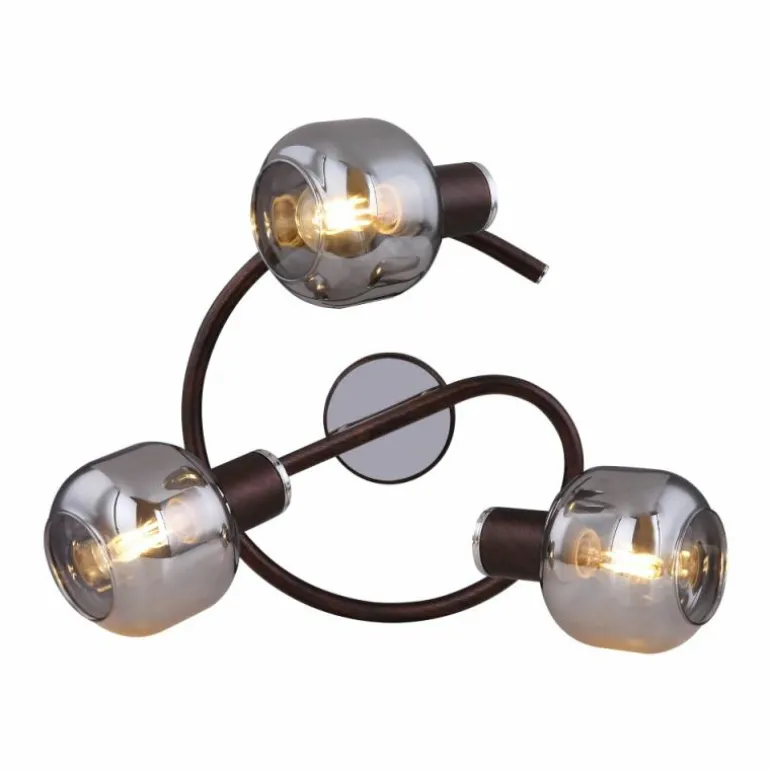 Spot Globo KABU Cuivre, 3 lumières