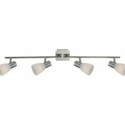 Spot Globo PARRY I Nickel mat, 4 lumières