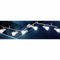 Spot Globo PARRY I Nickel mat, 6 lumières