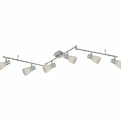 Spot Globo PARRY I Nickel mat, 6 lumières