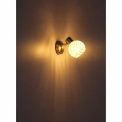 Spot Globo WILLY Nickel mat, 1 lumière