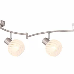 Spot Globo WILLY Nickel mat, 6 lumières