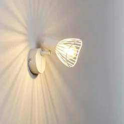 Spot mural Holbol Blanc, 1 lumière